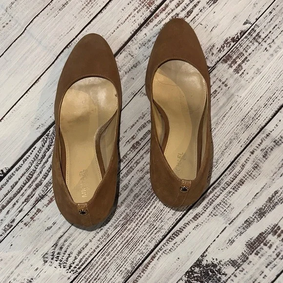 Michael Kors Susan Flex Pump Suede Sz. 7.5 - Picture 6 of 10